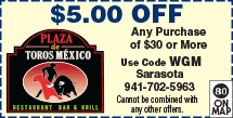 Special Coupon Offer for Plaza de Toros Mexico